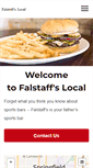 Mobile Screenshot of falstaffslocal.com